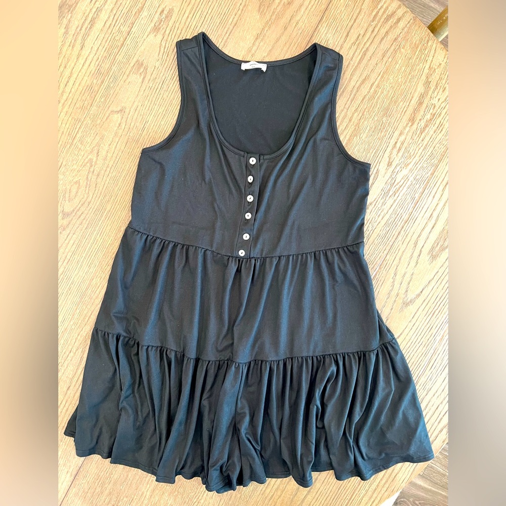 Flowy, black romper